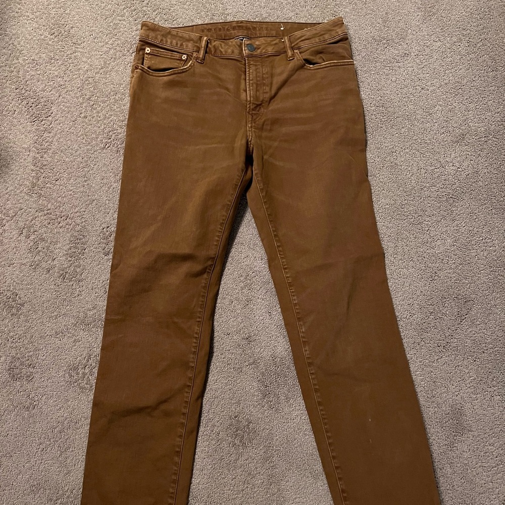 American Eagle Brown Jeans Size 34x36